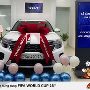 Kia Kon Tum - Khoảnh khắc giao xe Kia tại khu vực Sa Thầy.