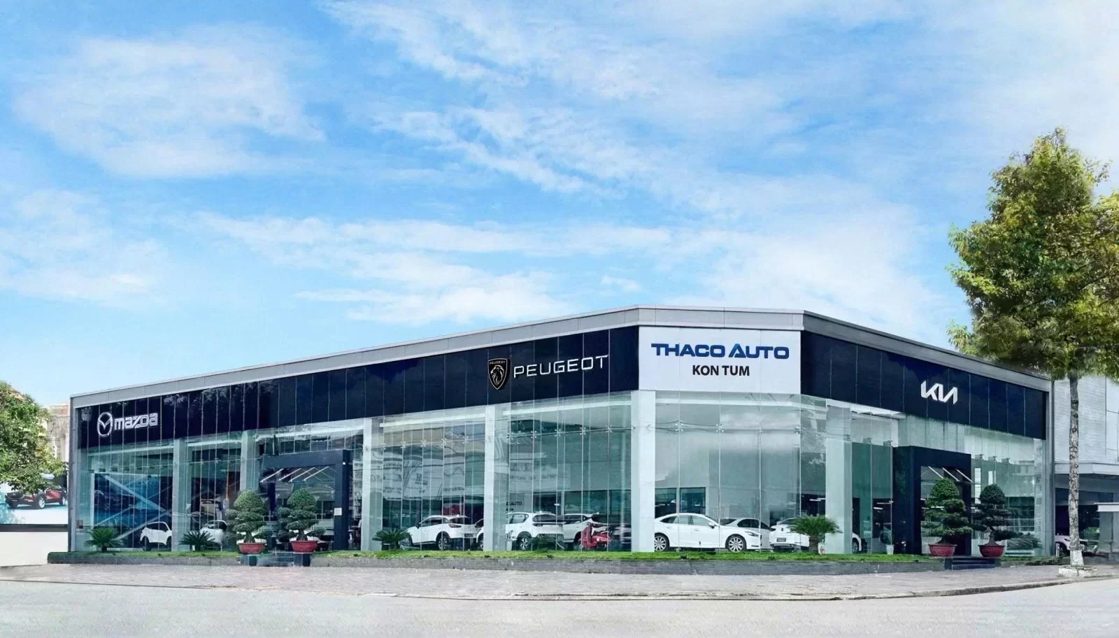 Kia Kon Tum - khu vực tư vấn xe Kia tại Kon Tum
